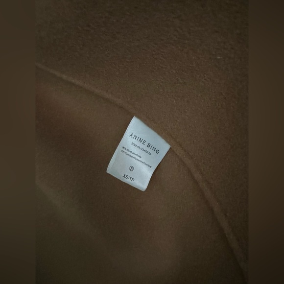 COPY - Anine Bing Dylan Coat in Camel 🤎 Size XS - Picture 11 of 11